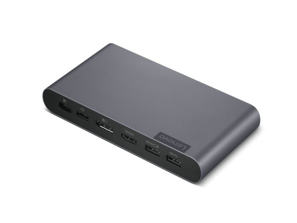 Lenovo USB-C Universal Business Dock Alámbrico 2 x USB 3.2 Gen 2 (3.1 Gen 2) Type-C Gris - Imagen 2