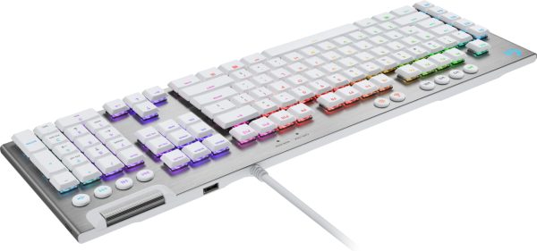 Logitech G G815 teclado Juego USB QWERTY Inglés Blanco - Imagen 4