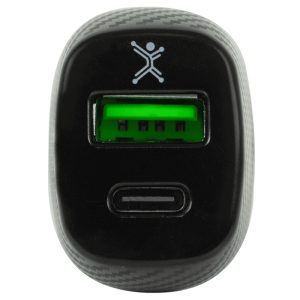Perfect Choice PC-240884 cargador de dispositivo móvil Universal Negro, Verde Encendedor de puros Auto