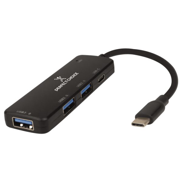 Perfect Choice PC-171652 base para laptop o replicador de puertos Alámbrico USB 3.2 Gen 1 (3.1 Gen 1) Type-C Negro - Imagen 3