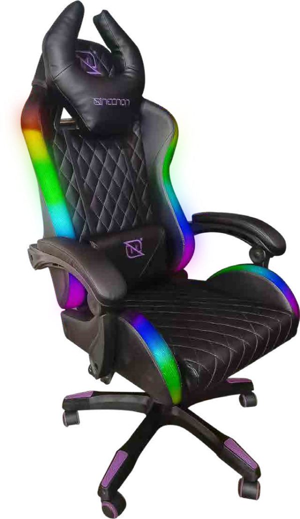 Necnon NBSGR125RG Asiento plano respaldo duro - Imagen 2