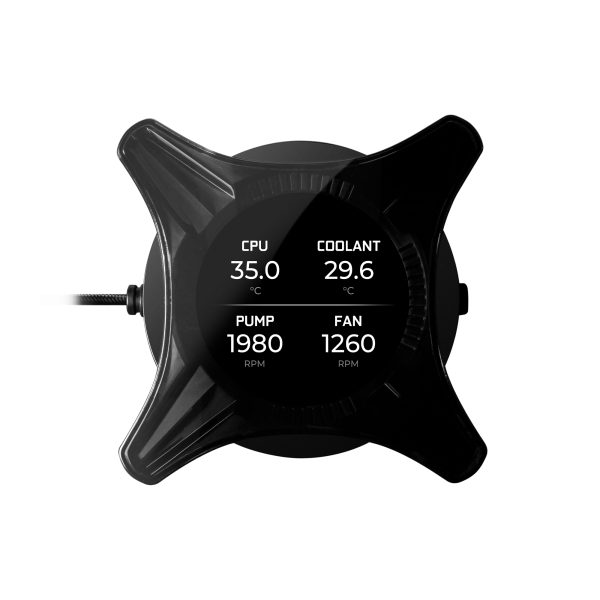 EVGA 400-HY-CX36-V1 sistema de refrigeración de computadora Procesador Refrigerador de líquidos todo en uno 12 cm Negro - Imagen 4