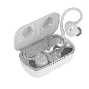 Perfect Choice PC-116929 audífono y auriculare Auriculares Inalámbrico y alámbrico Gancho de oreja Deportes USB Tipo C Bluetooth Blanco