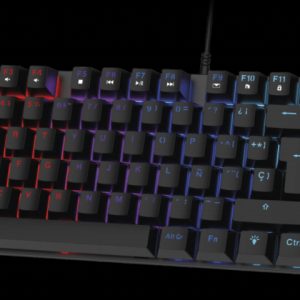 Ocelot Gaming OK-TKL2 teclado Juego USB Negro
