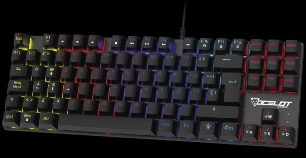 Ocelot Gaming OK-TKL2 teclado Juego USB Negro