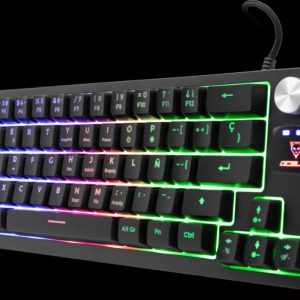 Ocelot Gaming OK-M60 teclado Juego USB Negro