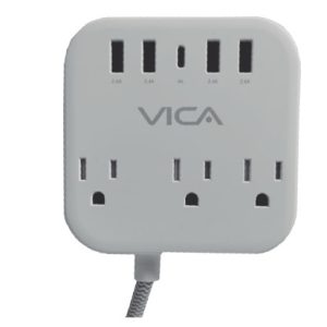 Vica SUPVIC050 extensión de corriente 1.5 m 3 salidas AC Interior