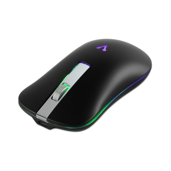 Vorago MO-305 ratón Oficina Ambidiestro RF inalámbrico Óptico 1600 DPI - Imagen 4