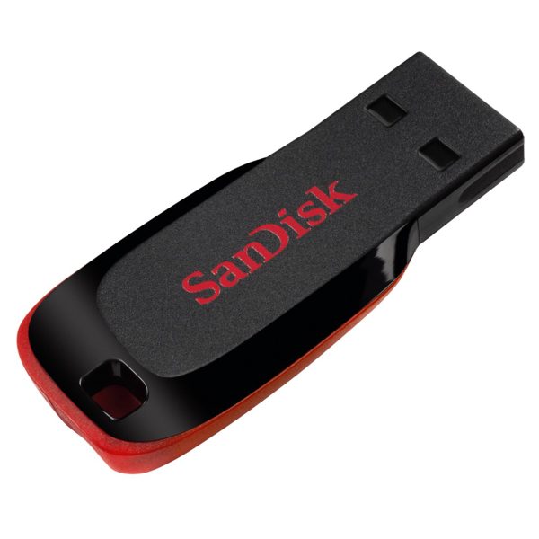 SanDisk Cruzer Blade unidad flash USB 32 GB USB tipo A 2.0 Negro, Rojo - Imagen 2