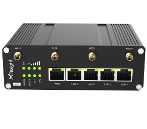 Milesight UR35-L04AF-W router inalámbrico Ethernet rápido Banda única (2,4 GHz) 4G Negro