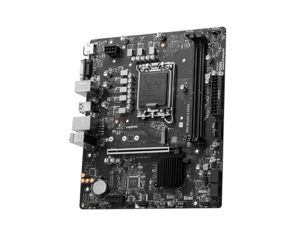 MSI PRO B760M-E DDR4 placa base Intel B760 LGA 1700 Micro ATX - Imagen 3