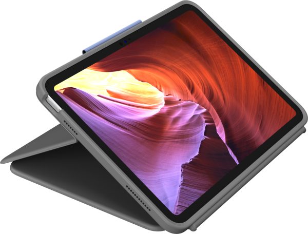 Logitech Rugged Folio QWERTY Inglés Smart Connector Grafito - Imagen 4