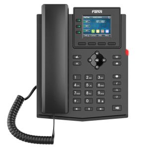 Fanvil X303W teléfono IP Negro 4 líneas LCD Wifi