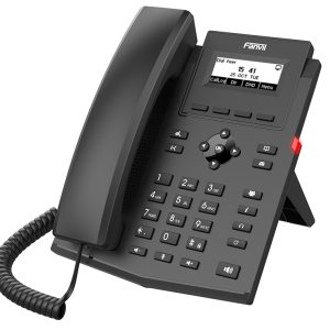 Fanvil X301G teléfono IP Negro 2 líneas LCD