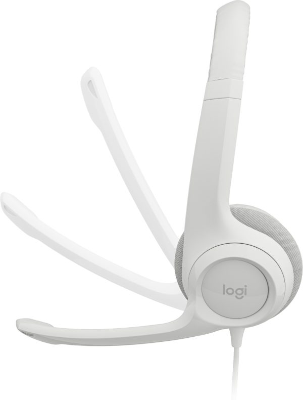 Logitech H390 Auriculares Alámbrico Diadema Oficina/Centro de llamadas USB tipo A Blanco - Imagen 4