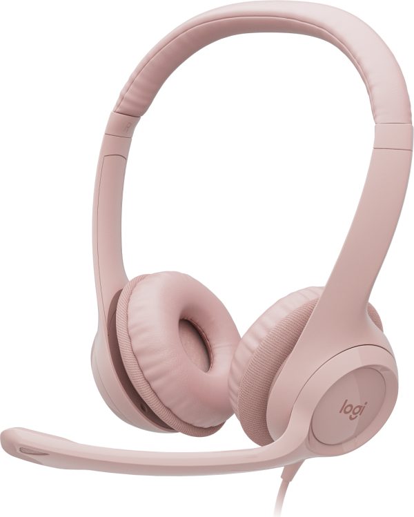 Logitech H390 Auriculares Alámbrico Diadema Oficina/Centro de llamadas USB tipo A Rosa