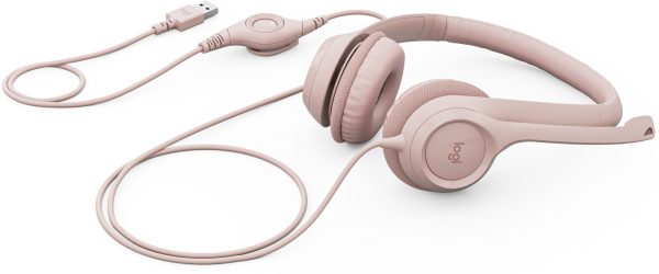 Logitech H390 Auriculares Alámbrico Diadema Oficina/Centro de llamadas USB tipo A Rosa - Imagen 2