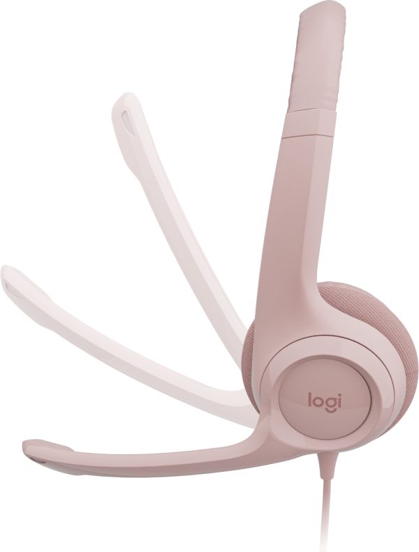 Logitech H390 Auriculares Alámbrico Diadema Oficina/Centro de llamadas USB tipo A Rosa - Imagen 4