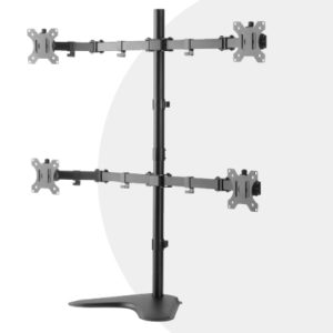 Ovaltech OVME-Q1332 soporte para pantalla plana 81.3 cm (32") Escritorio Negro