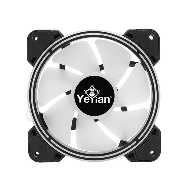 Yeyian YCF-3KFS-01 sistema de refrigeración de computadora Gabinete de la computadora Ventilador 12 cm Negro 3 pieza(s) - Imagen 2