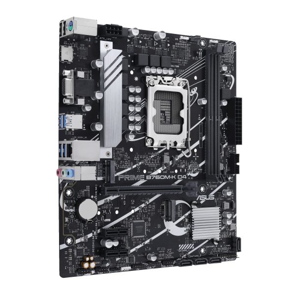 ASUS PRIME B760M-K D4 Intel B760 LGA 1700 Micro ATX - Imagen 2