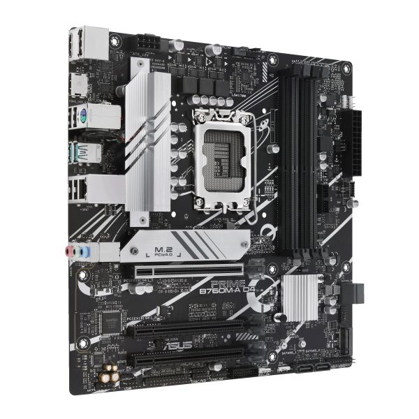 ASUS PRIME B760M-A D4 Intel B760 LGA 1700 Micro ATX - Imagen 2