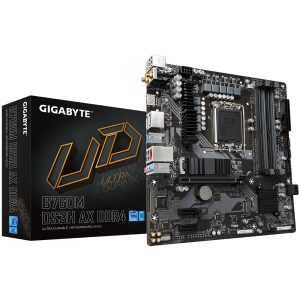 GIGABYTE B760M DS3H AX DDR4 placa base Intel B760 Express LGA 1700 Micro ATX