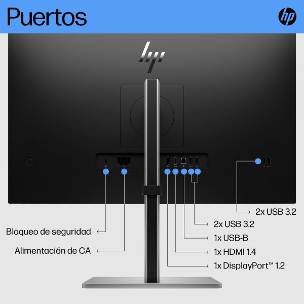 HP Monitor FHD E27 G5 - Imagen 3