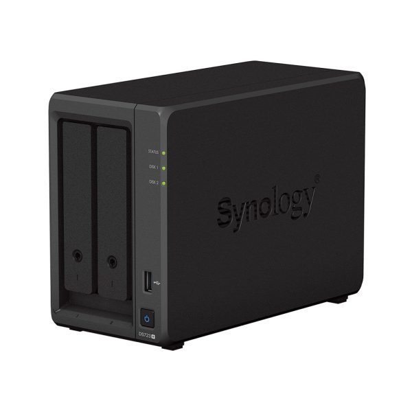 Synology DiskStation DS723+ servidor NAS o de almacenamiento Tower Ryzen Embedded R1600 2 GB DDR4 DiskStation Manager Negro - Imagen 3
