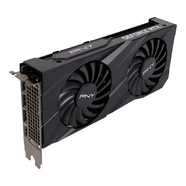PNY GeForce RTX 3060 8GB VERTO Dual Fan NVIDIA GDDR6 - Imagen 3