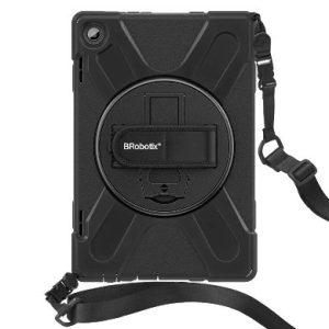 BRobotix 6005200 estuche para tablets 25.6 cm (10.1") Funda Negro