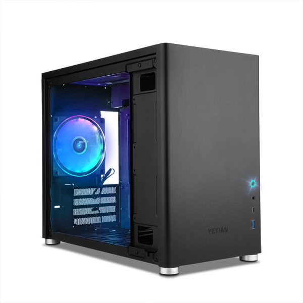 Yeyian YCM-ATXAW-01 gabinete de computadora Mini Tower Negro - Imagen 2
