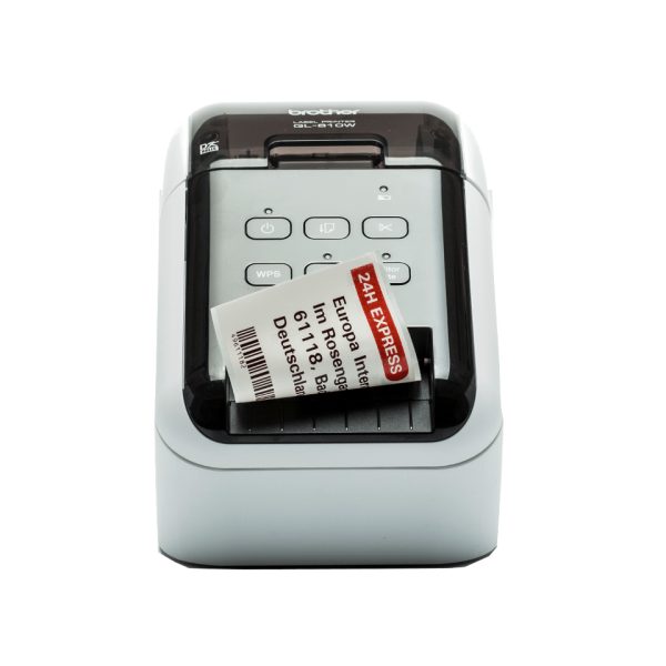 Brother QL-810W impresora de etiquetas Térmica directa Color 300 x 600 DPI 176 mm/seg Inalámbrico y alámbrico DK Wifi