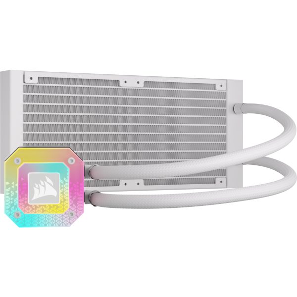 Corsair CW-9060072-WW sistema de refrigeración de computadora Procesador Refrigerador de líquidos todo en uno 12 cm Blanco 1 pieza(s) - Imagen 2