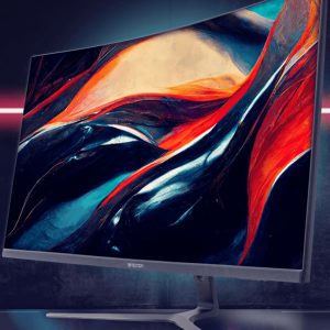 Necnon NMG-32C2 monitor de computadora 80 cm (31.5") 1920 x 1080 Pixeles Full HD LED Negro