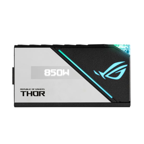 ASUS ROG -THOR-850P2-GAMING unidad de fuente de alimentación 850 W 20+4 pin ATX Negro, Azul, Gris - Imagen 2