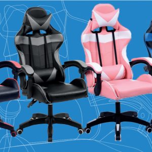 XZEAL SGSI02B silla para videojuegos Silla universal para juegos asiento acolchado Negro, Gris
