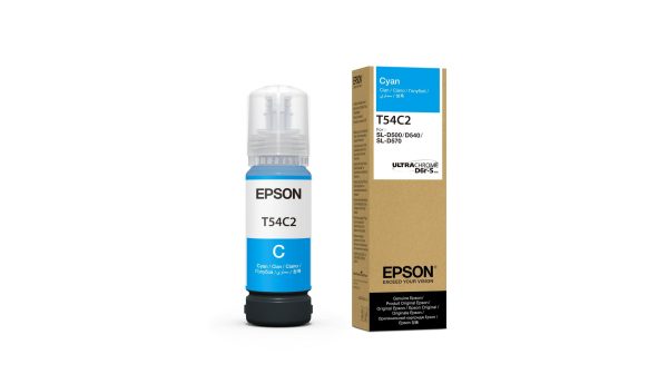 Epson C13T54C220 cartucho de tinta 1 pieza(s) Compatible Cian - Imagen 3