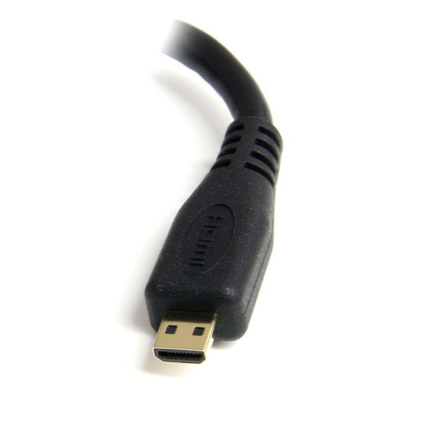 StarTech.com Cable Adaptador de 12cm HDMI de alta velocidad a Micro HDMI - H a M - Imagen 3