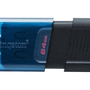 Kingston Technology DataTraveler 80 M unidad flash USB 64 GB USB Tipo C 3.2 Gen 1 (3.1 Gen 1) Negro, Azul