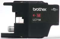 Brother Innobella LC71M cartucho de tinta 1 pieza(s) Original Rendimiento estándar Magenta