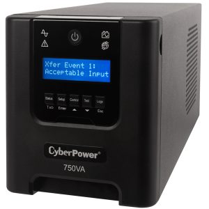 CyberPower PR750LCD sistema de alimentación ininterrumpida (UPS) Línea interactiva 0.75 kVA 525 W 6 salidas AC