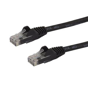 StarTech.com Cable de Red Ethernet UTP Sin Enganches Cat6 Gigabit de 3m - Negro