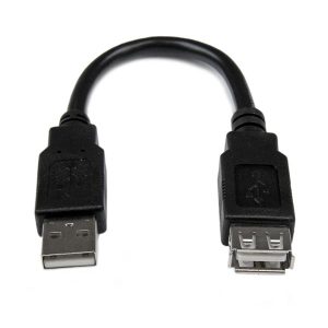 StarTech.com Cable Extensor USB 2.0 Macho a Hembra de 15cm