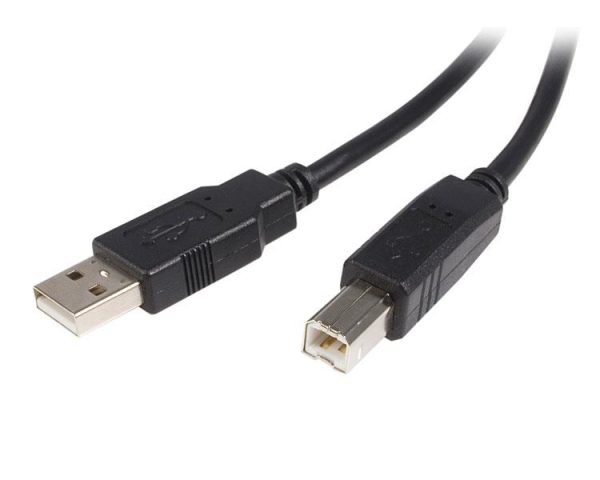 StarTech.com USB2HAB3M cable USB USB 2.0 3 m USB A USB B Negro