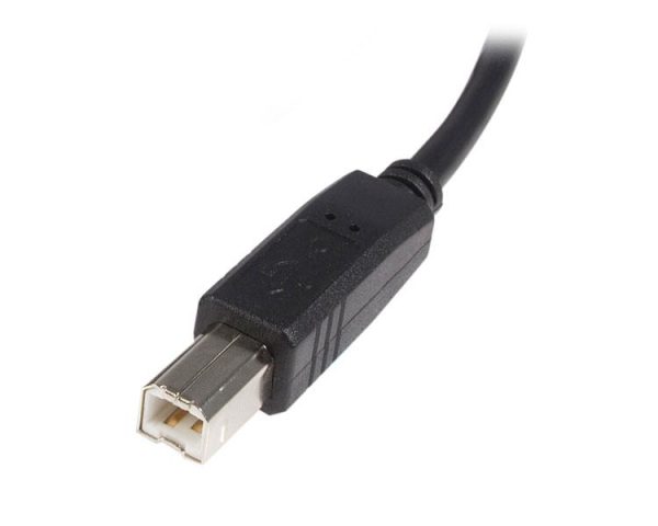 StarTech.com USB2HAB3M cable USB USB 2.0 3 m USB A USB B Negro - Imagen 3