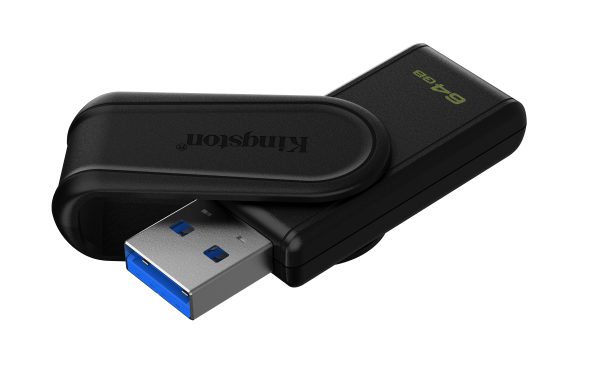 Kingston Technology DataTraveler Exodia S unidad flash USB 64 GB USB tipo A 3.2 Gen 1 (3.1 Gen 1) Negro - Imagen 2