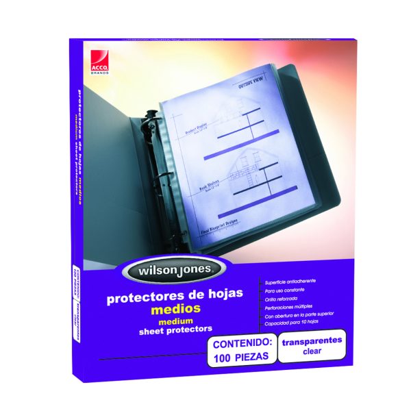 Acco P0572 protector de hoja Polipropileno (PP) 100 pieza(s) - Imagen 2