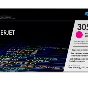 HP Cartucho original de tóner magenta 305A LaserJet