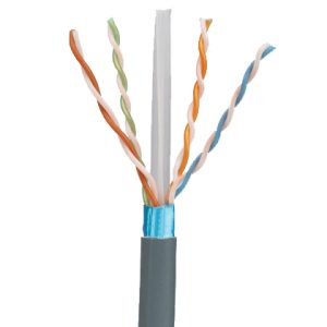 Panduit Cat 6A, 4-PR, 23 AWG, F/UTP, LSZH cable de red Blanco Cat6a